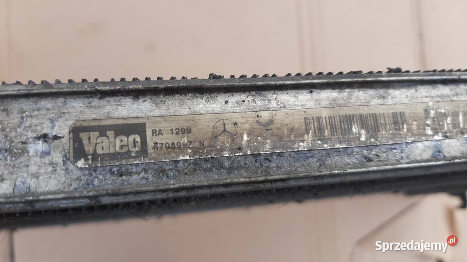 chłodnica wody Mercedes C w203 22 cdi oryginał Dębno