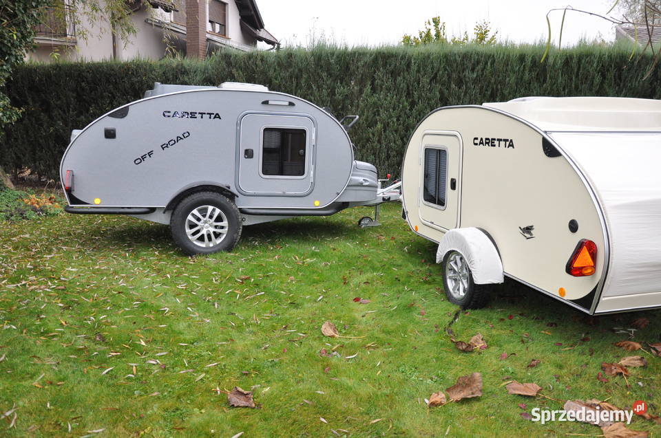 Caretta 1500 Nowa przyczepa 2021 mini teardrop wielkopolskie Leszno