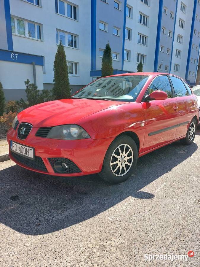 Seat Ibiza 14 16V 2008 r 130200 Ibiza Poznań
