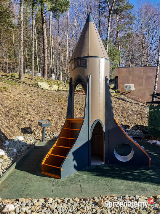 Drewniany plac zabaw RAKIETA KOSMICZNA PZ25 Rzeszów sprzedam