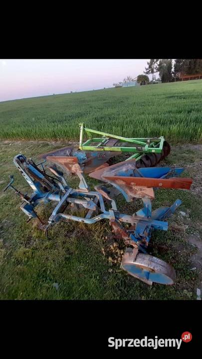 Pług dwuskibowy obrotowy nieuszkodzony Lisewo-Parcele