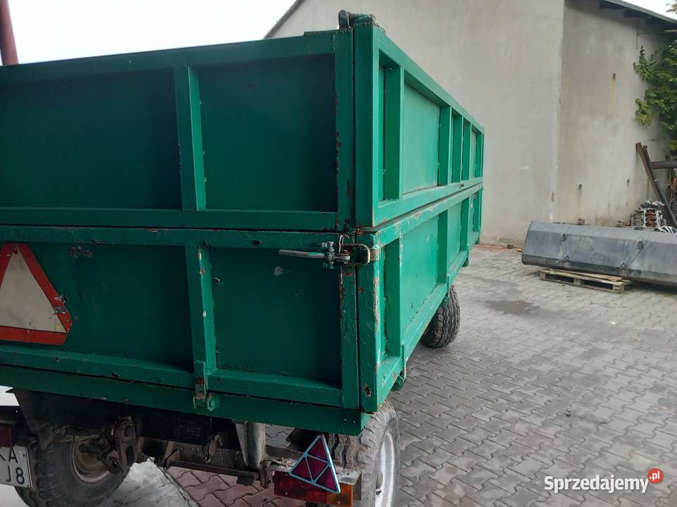 Przyczepa rolnicza d35 d44 zarejestrowana wielkopolskie Kalisz