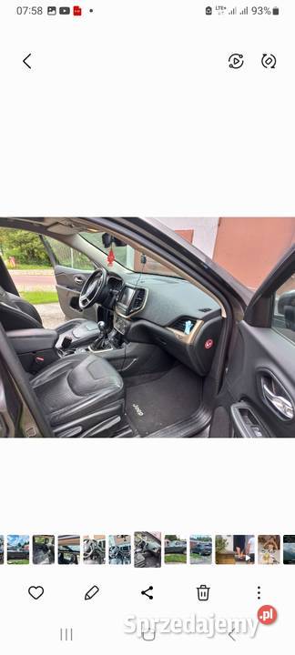 Jeep Cherokee 20 MJD Active Drive I Limited czujnik deszczu śląskie Bielsko-Biała