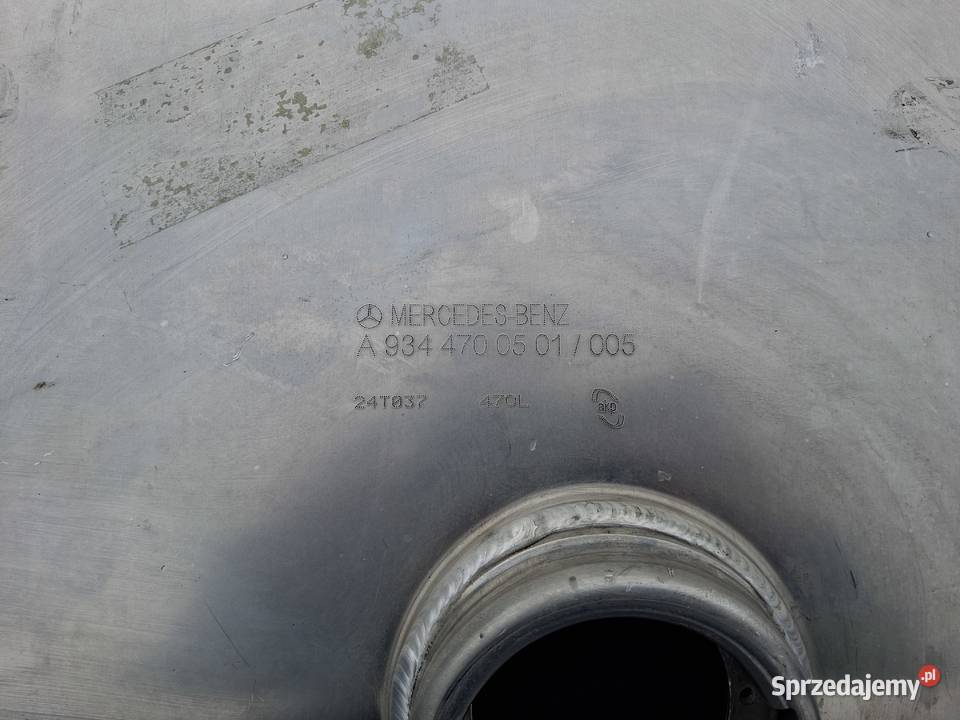 MERCEDES ACTROS MP2 MP3 AXOR ZBIORNIK PALIWA Zbiorniki Bieleń