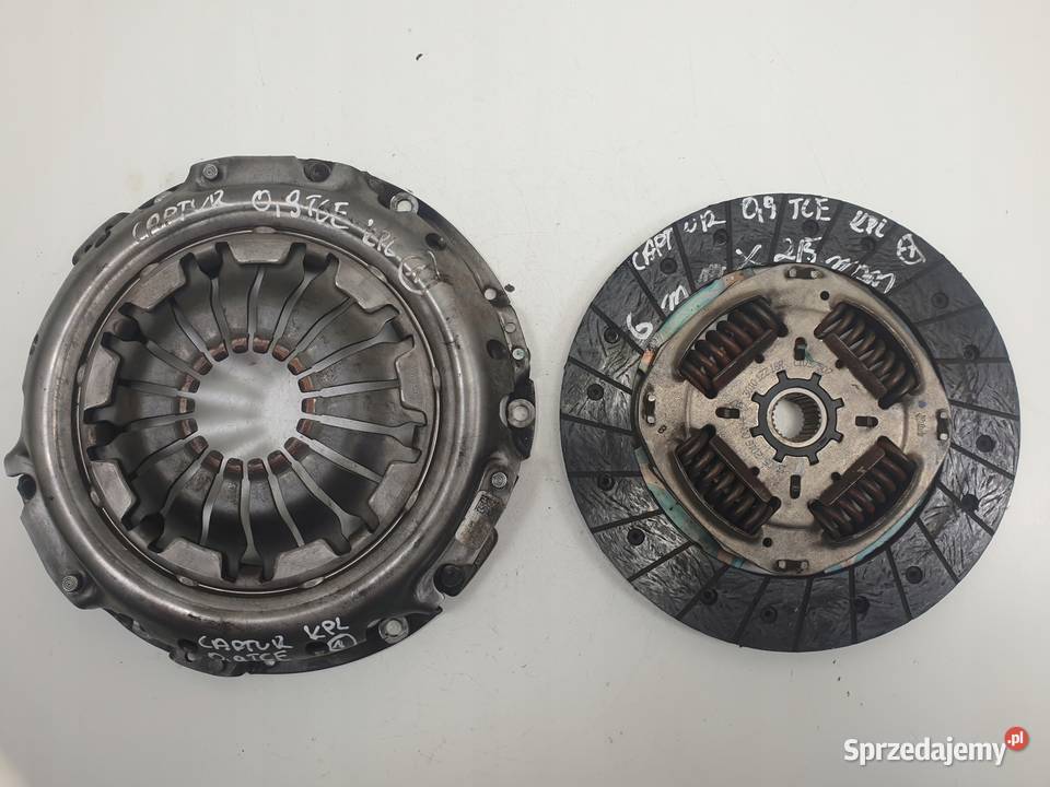 Renault Captur 09 TCe DOCISK TARCZA sprzęgło osobowe Sprzęgła i elementy Chełm