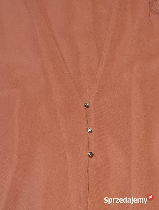 Bluzka damska dłuższy tył ćwieki 38M Łódź