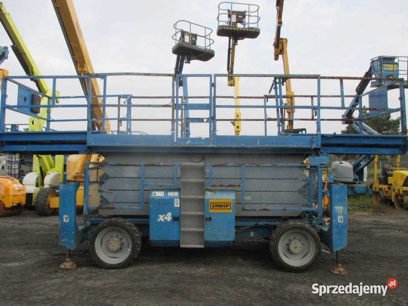 Podnośnik nożycowy zwyżka 18 m 680 4x4 Genie Dźwigi, podnośniki Pleszew