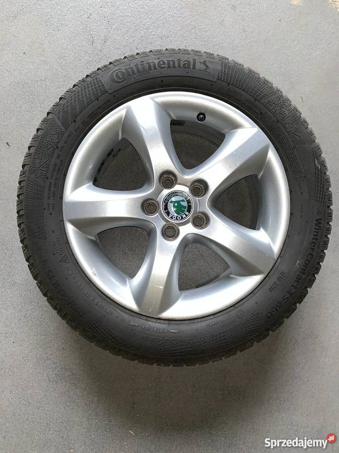 4 Koła do kody Fabii 2 Alufelgi 15 oryginalne Skoda (oryginalne) Koła i felgi Pabianice