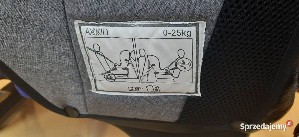 Axkid Minikid 20 Fotelik samochodowy RWF Testy zderzeniowe 5 punktów Olkusz