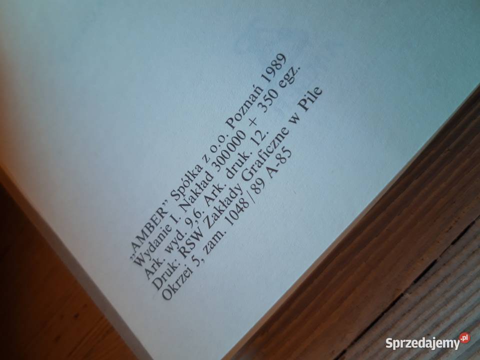 Tabor do Vaccars Alistair Mac Lean AMBER 1989 śląskie Bielsko-Biała sprzedam