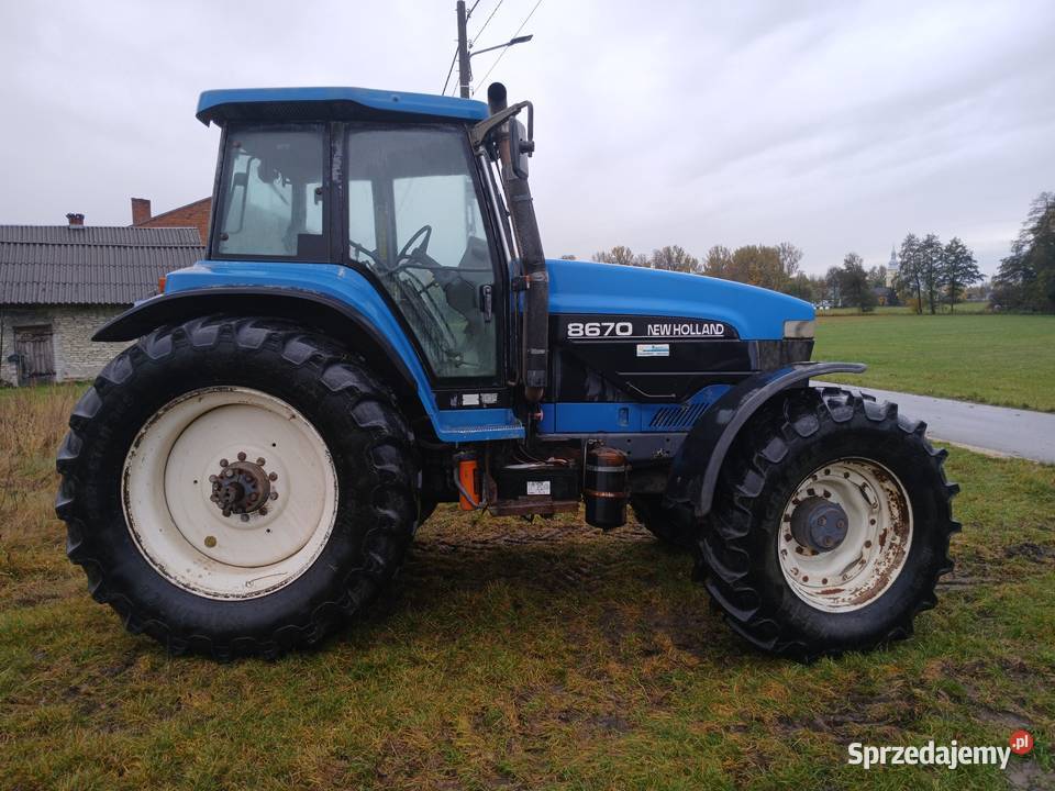 Ciągnik HOLLAND 8670 fendt renault case john Napęd 4x4 Chlewice