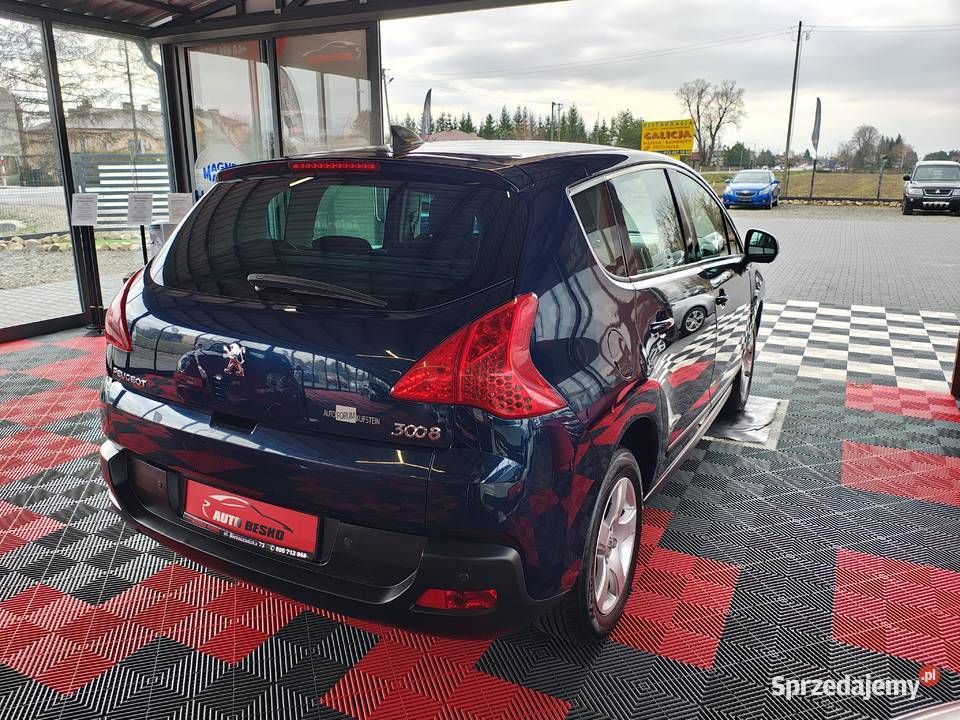 PEUGEOUT 3008 16 DIESEL Zadbany NISKI PRZEBIEG granatowy Zarszyn