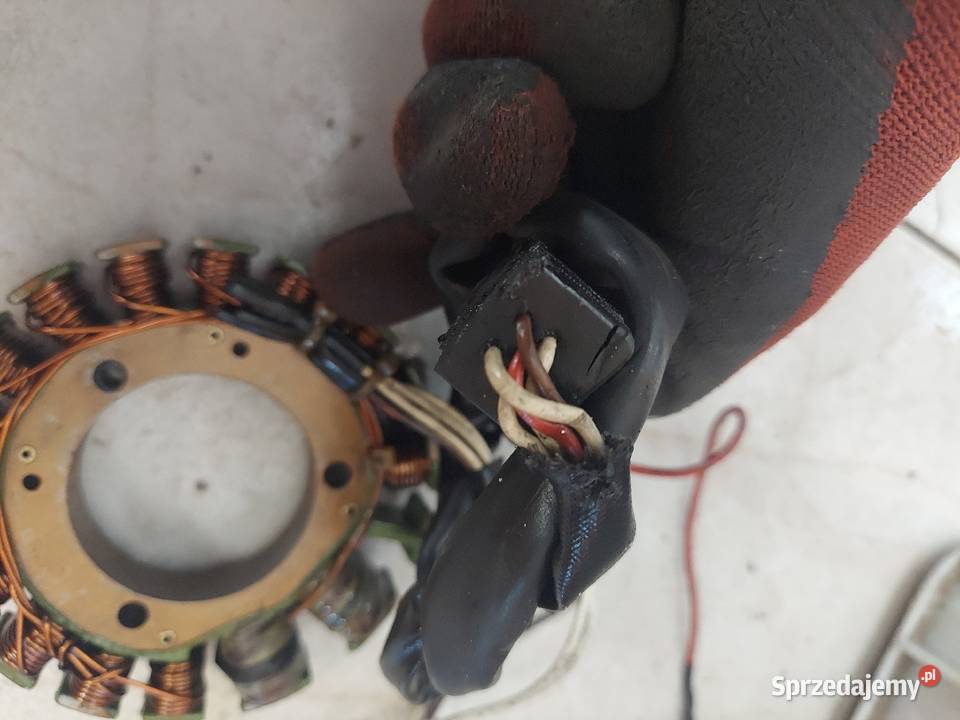 Kawasaki klr 600 iskrownik stojan alternator Jelenia Góra