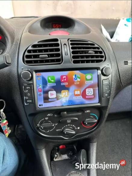 Radio Android 12 Peugeot 206 wifi bluetooth gps Ożarowice