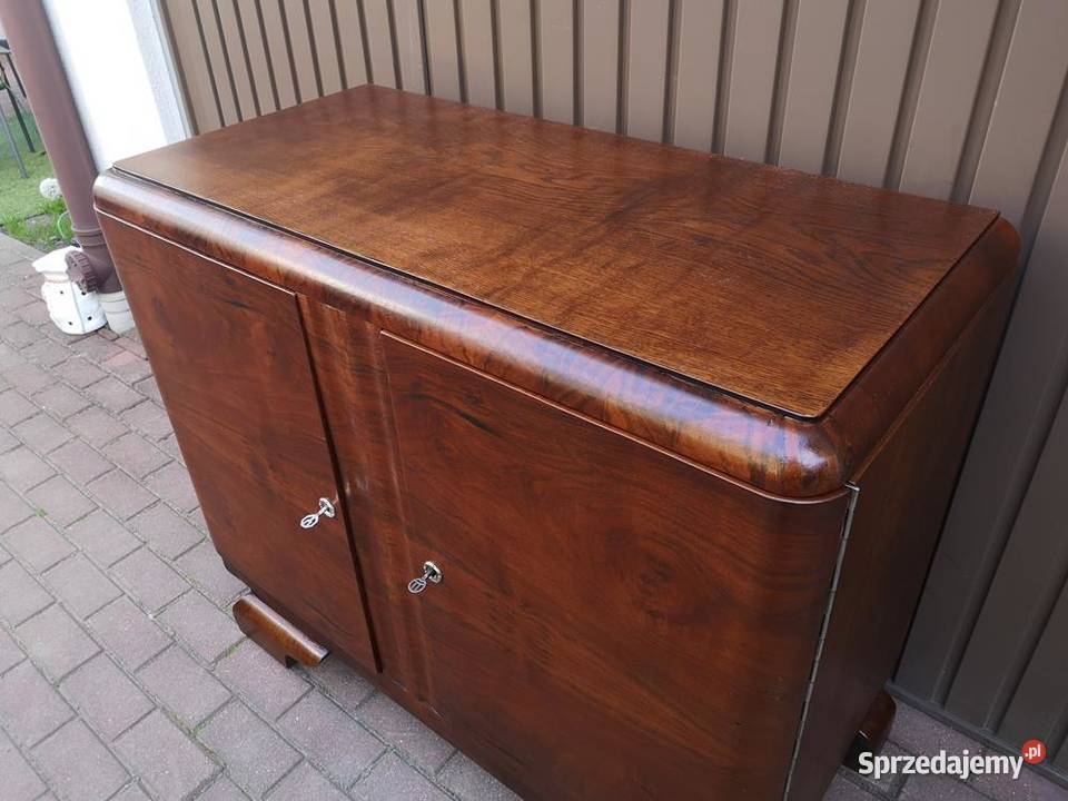 Komoda Pomocnik ARTDECO OrzechDąb Zgrabna Stara Swarzędz