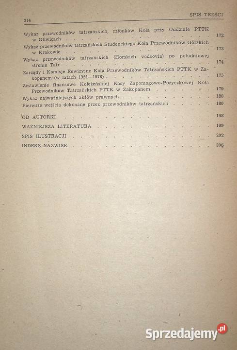 MŁ Przewodnictwo tatrzańskie Zarys historii geografia, geologia, turystyka Warszawa
