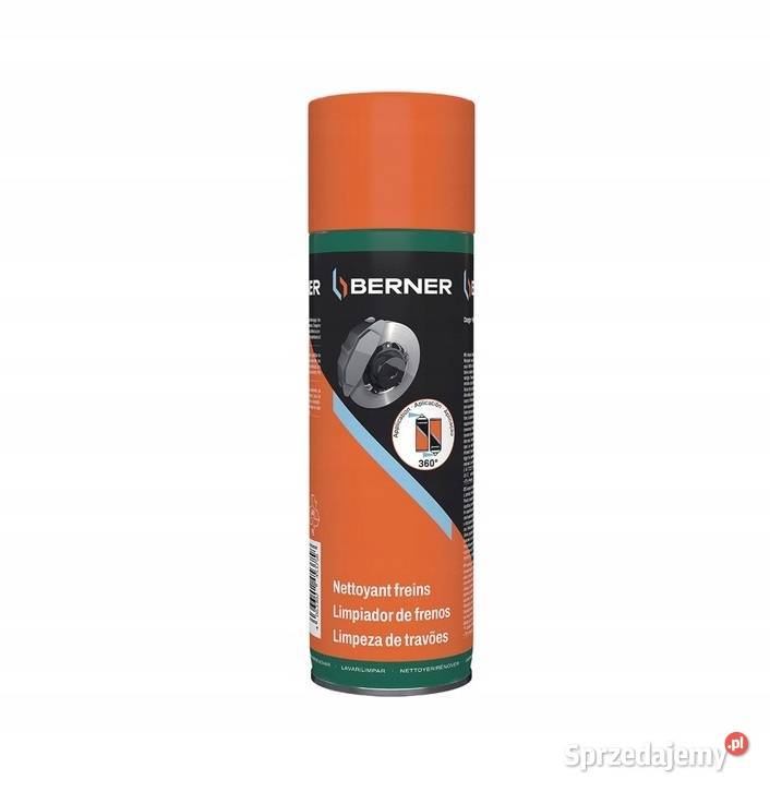 4x Zmywacz do hamulców Berner Brake Cleaner 500 Do ciągników Szczecin sprzedam