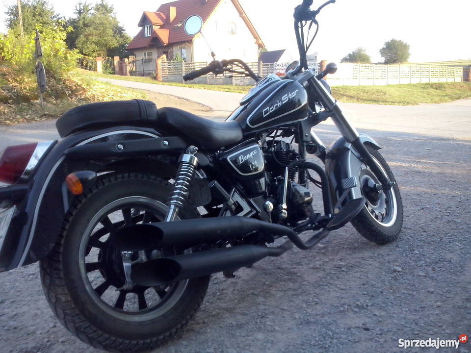 ZIPP Benyco Dark Star 125 elektryczny starter