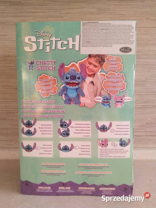 NAJTANIEJ Stitch Chatty Zabawka Interaktywna 30 6 lat+ Zabrze