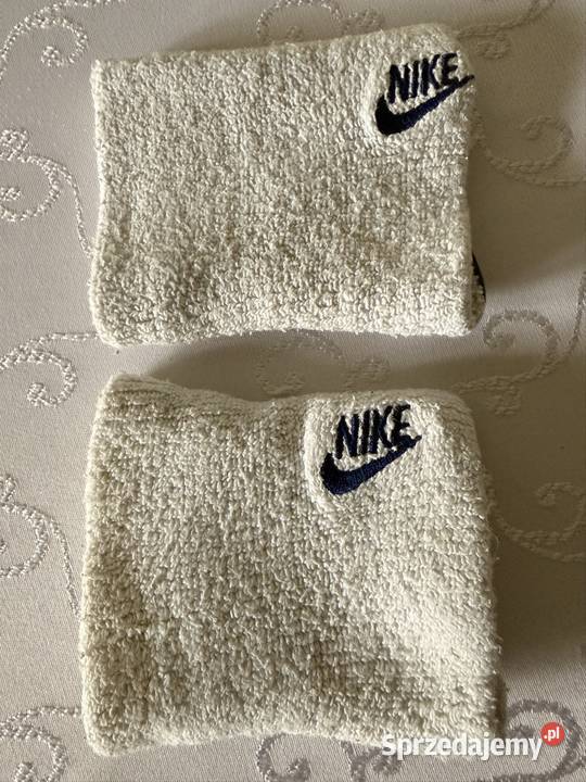 Frotki Nike Swoosh Wristbands Vintage Lata 90 Czerwionka-Leszczyny