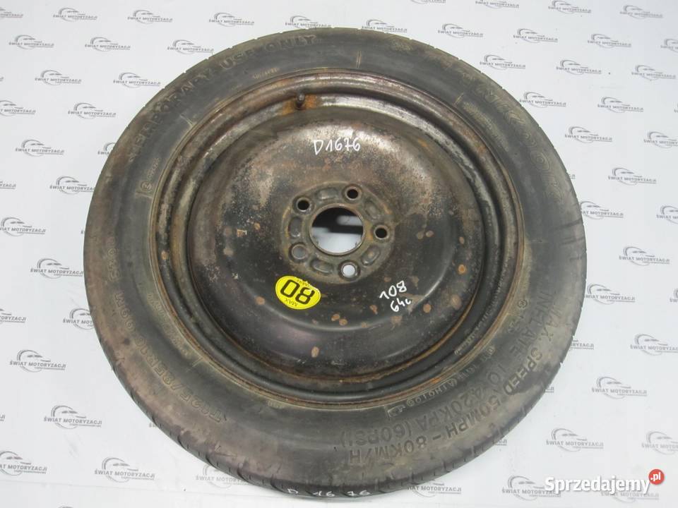 FORD VOLVO koło dojazdowe 1258516 99M 5x108