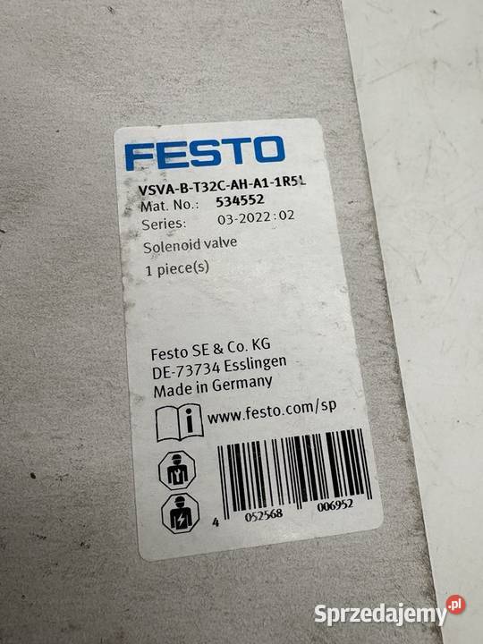 Festo VSVABT32CAHA11R5L 534552 Pozostałe