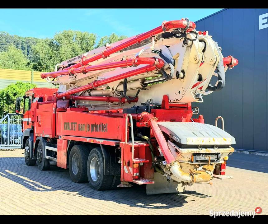pompa do betonuc PUTZMEISTER Man TGS 8X4 Warszawa