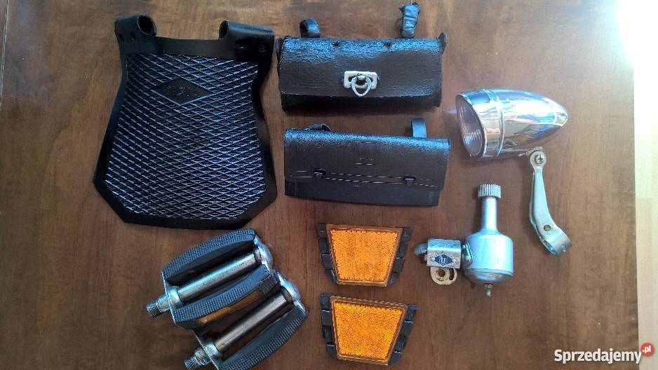 GAZELLE zestaw lampa dynamo pedały chlapacz mazowieckie Konstancin-Jeziorna sprzedam