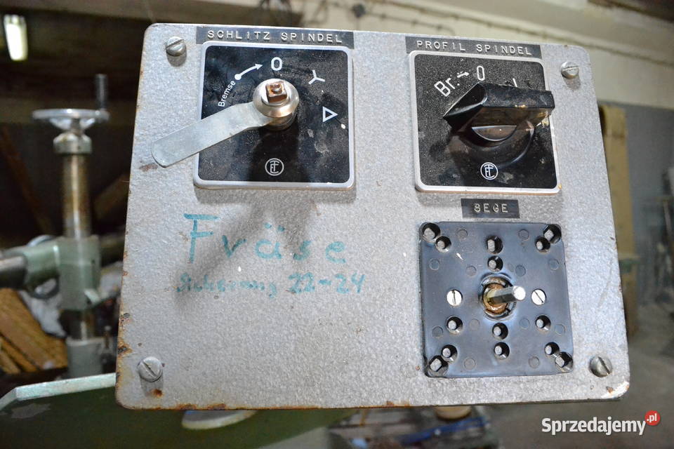 Czopiarko frezarka Gorzów Wielkopolski