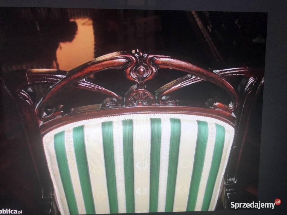 Secesja komplet foteli mazowieckie Stare Zakole