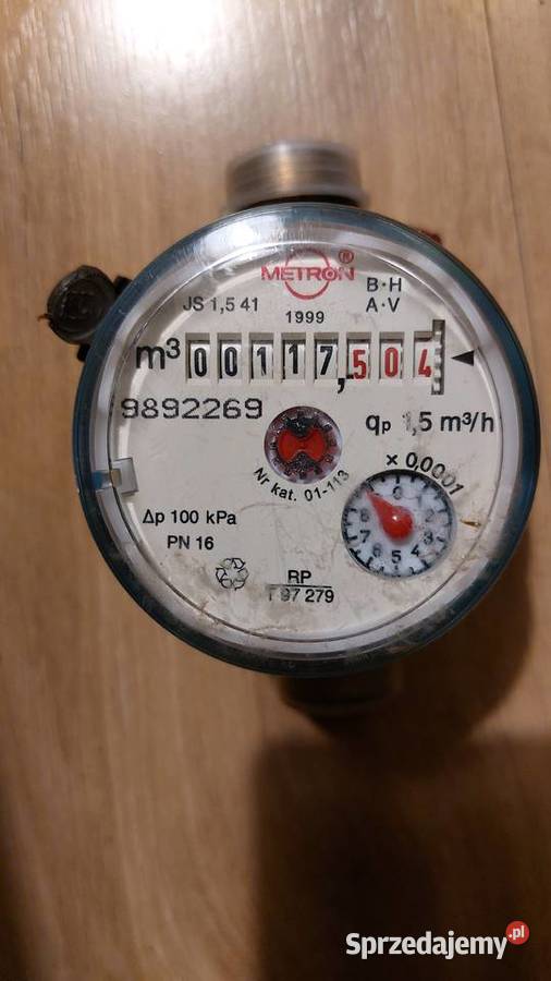 Wodomierz Metron woda zimna 34 Rokity