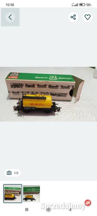 Wagonik Cysterna Minol TT Poznań