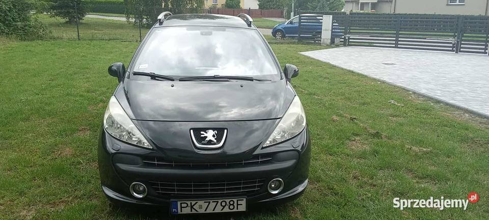 Peugeot 207 SW 2009 r 16 benzyna automat 108 000 wielkopolskie Osieczna sprzedam