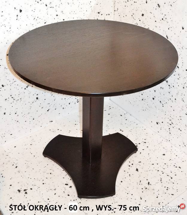 STOLIK OKRĄGŁY 60 STÓŁ KUCHENNY OKOLICZNOŚCIOWY Tołkiny