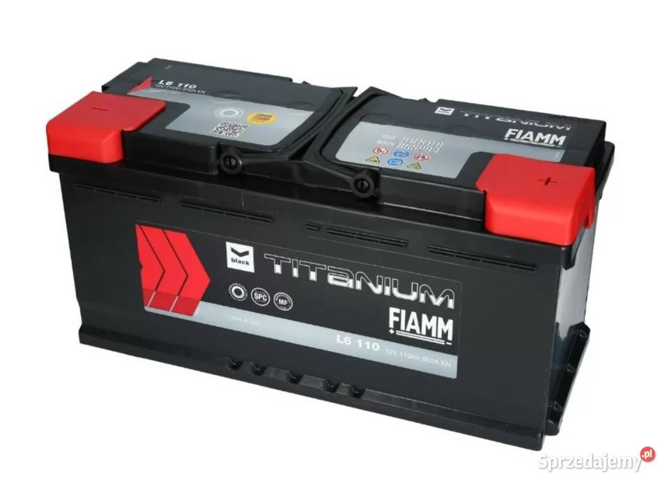 Akumulator Fiamm Black 110Ah 950A osobowe Akumulatory dolnośląskie