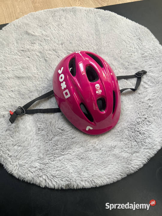 Kask rowerowy Vox Btwin różowy regulowany Dla Dziecka