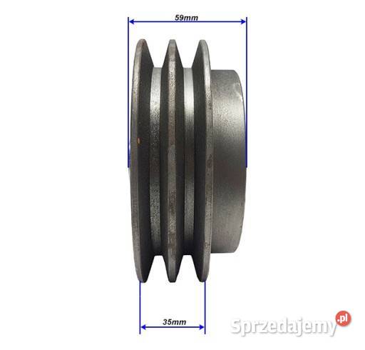 Sprzęgło odśrodkowe 135x20mm 2 paski do silnika sprzedam
