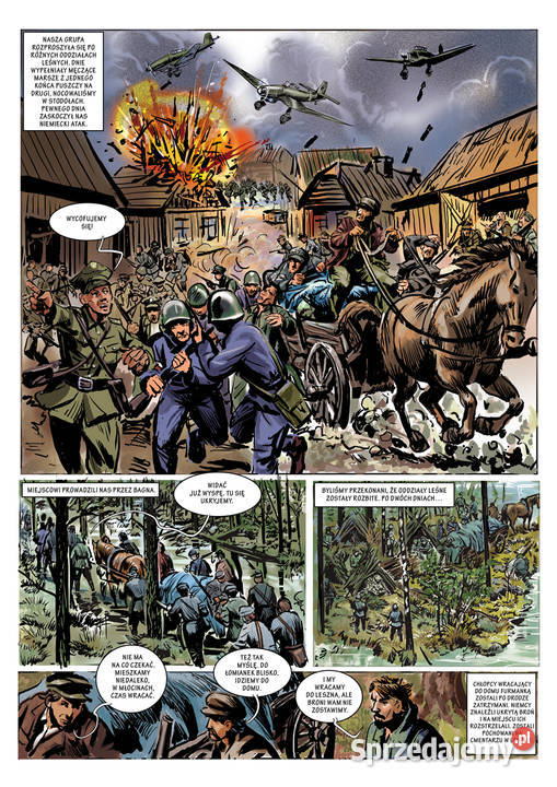 Komiks Urodzony 22 lipca Konspiracja i Powstanie Warszawa