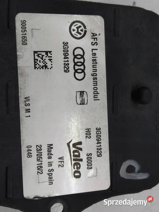 PRZETWORNICA XENON MODUŁ LAMPY LED 3G0941329 VW