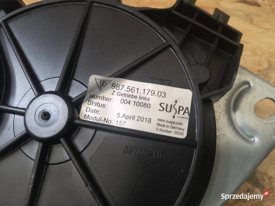 Napęd dachu Porsche Boxster 9872 lift silniczek świętokrzyskie Kakonin