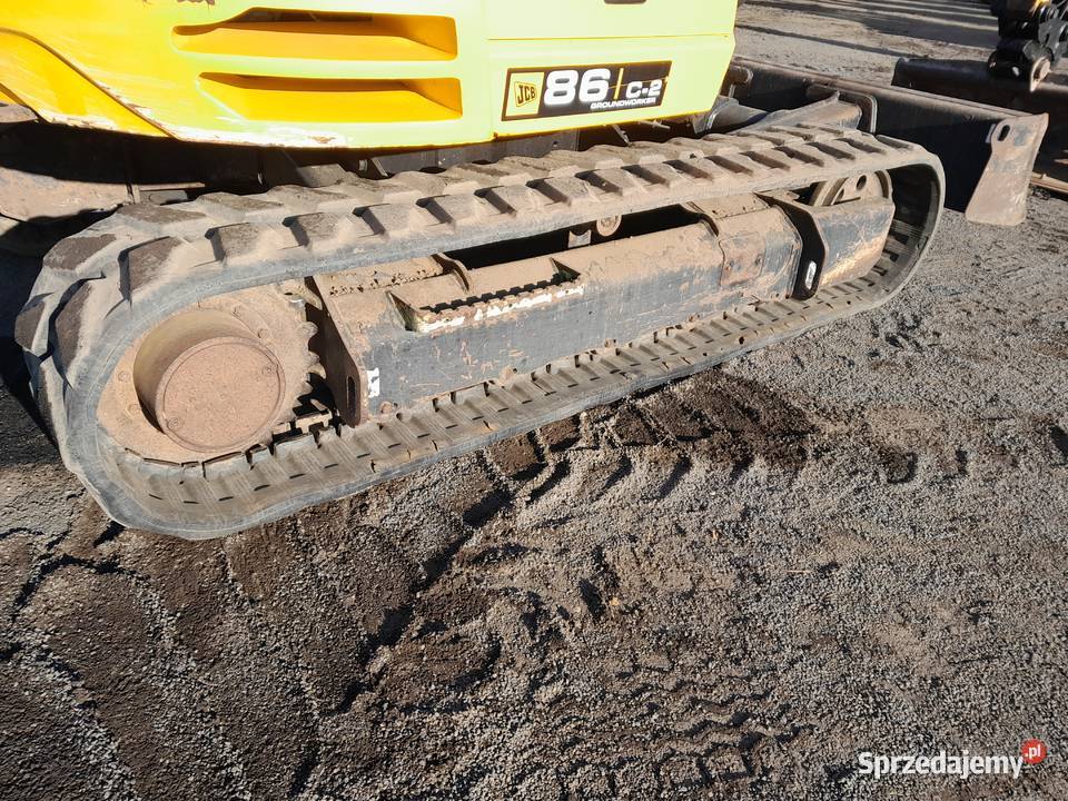 KOPARKA GĄSIENICOWA 9 TON JCB 86C2 90Z2 CAT pełny VAT Krotoszyn