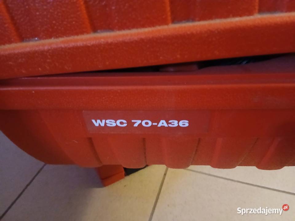 Walizka Hilti WSC 70 A36 Pozostałe podkarpackie sprzedam