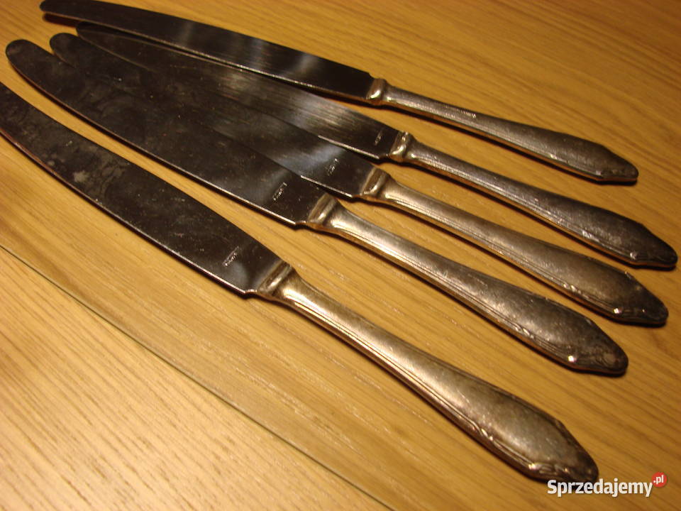 Prima NS Alpacca stary nóż stołowy Pozostałe