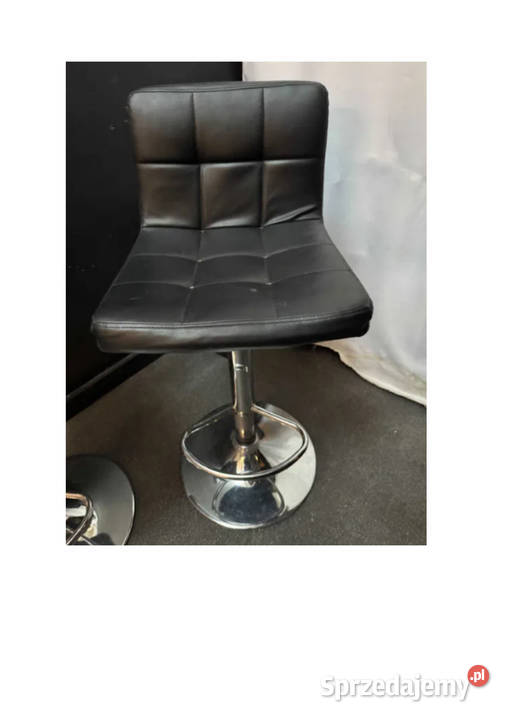 Hoker czarny Fotel Warszawa