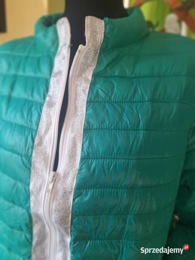 Wiosenna kurtka puchowa pikowana Strzyżów