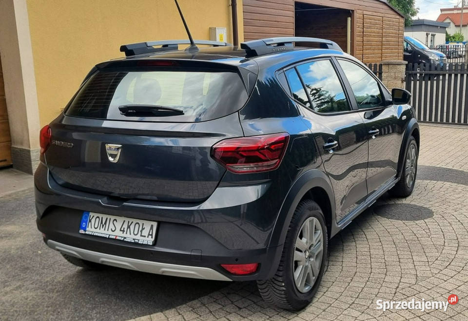 Dacia Sandero Stepway Serwis LED Navi Kamera Cof centralny zamek mazowieckie Płońsk sprzedam