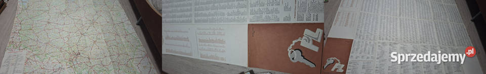 Samochodowa mapa Polski Państwowe Łęczyca