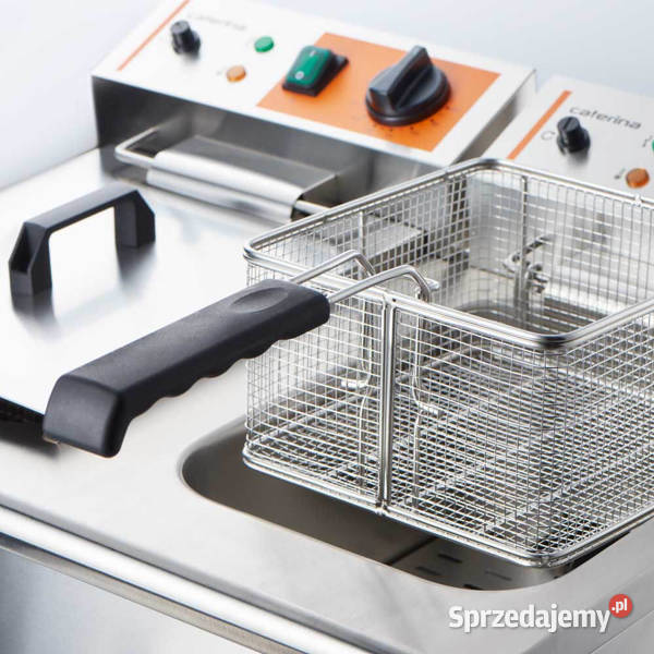 FRYTOWNICA PODWÓJNA Z KRANEM 2x8 L CATERINA Ostrów Wielkopolski