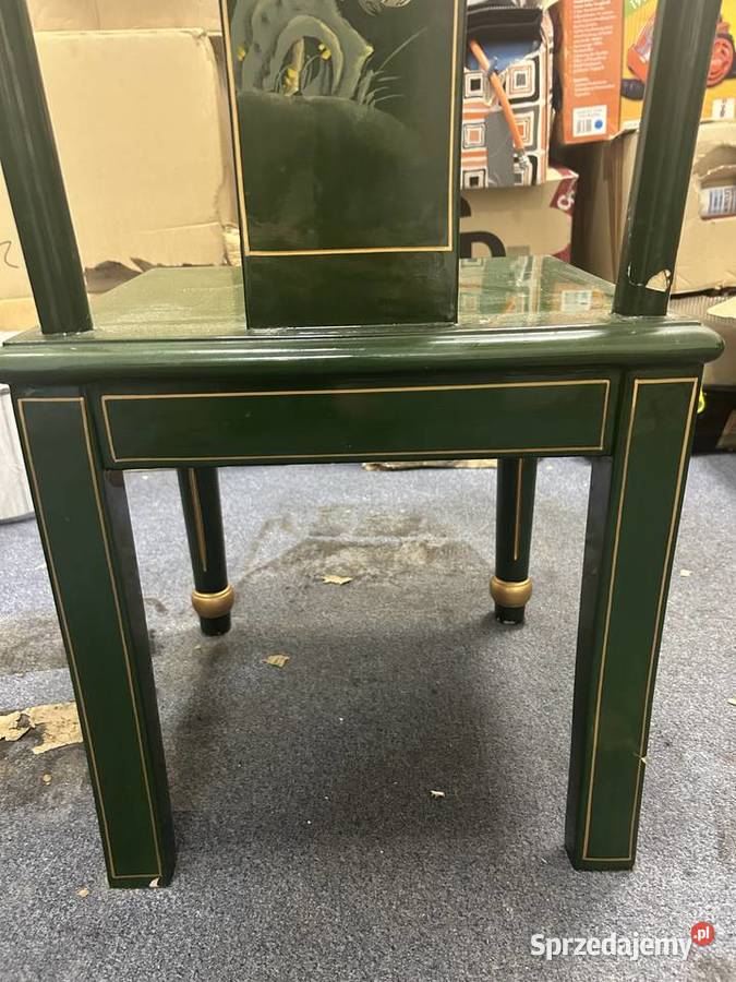 Vintage orientalny komplet ręcznie malowany Pozostałe mazowieckie Warszawa