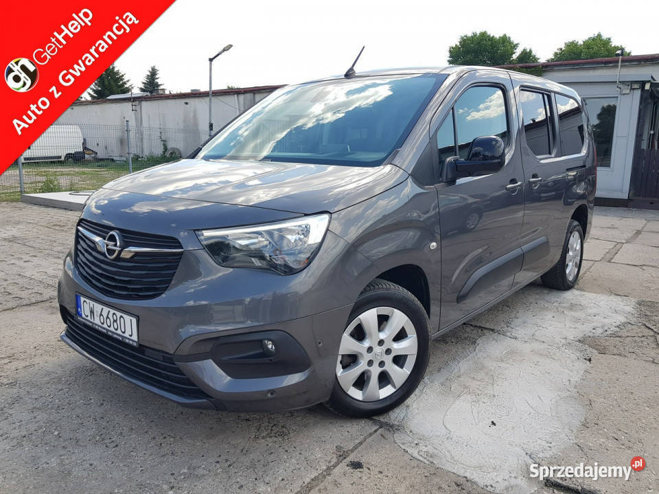 Opel Combo Life 15 CDTI XL Long 7 osób czujnik zmierzchu Włocławek
